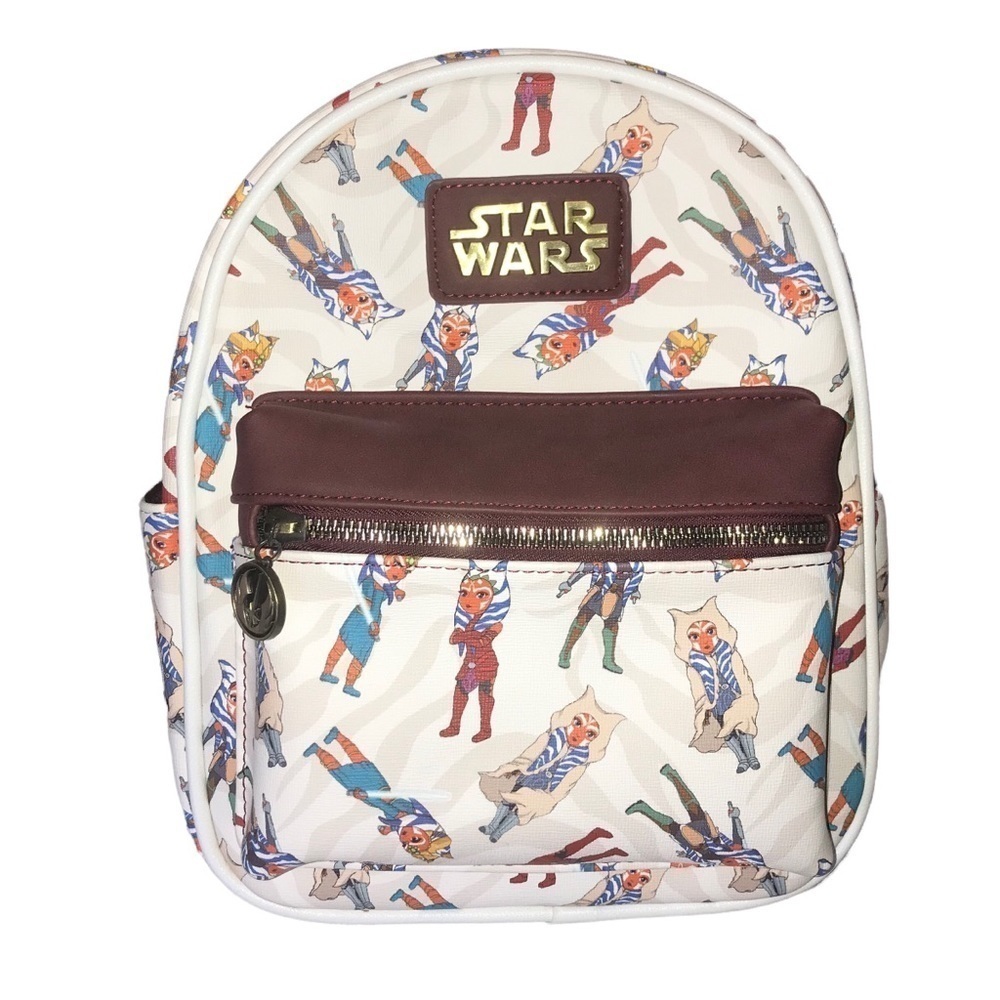 Star Wars Lucas Films Bioworld Ashoka All Over Print Mini Back Pack 2LB